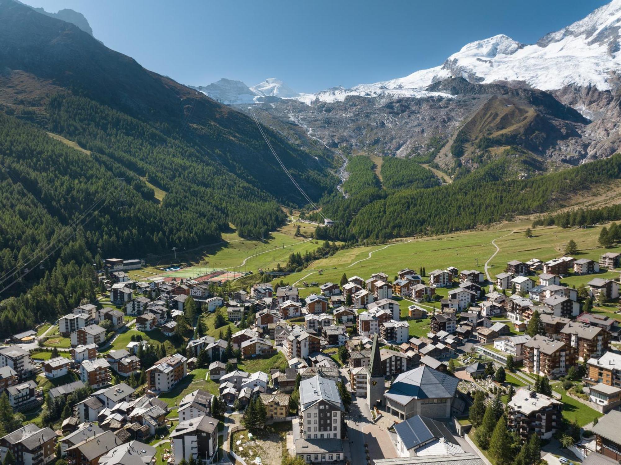 Walliserhof Grand-Hotel & Spa Relais & Chateaux Saas-Fee Ngoại thất bức ảnh